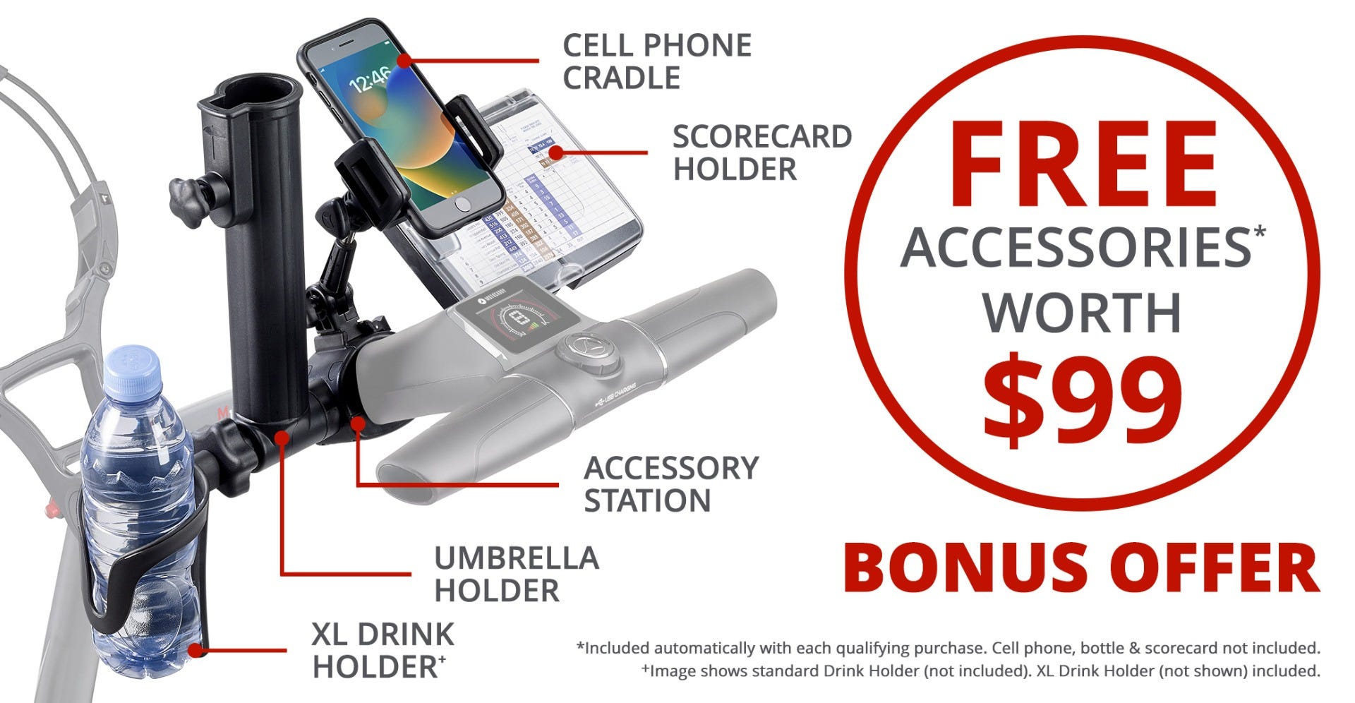 Motocaddy accessories hotsell