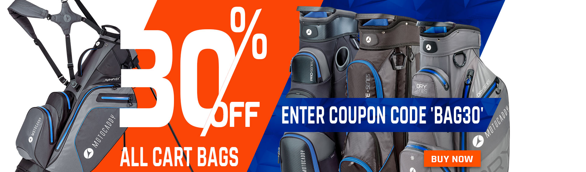 30% Off All Cart Bags